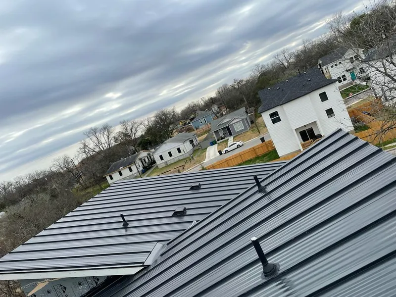 Standing seam metal roof panels with vents for Skylight Repair in Otis Orchards-East Farms